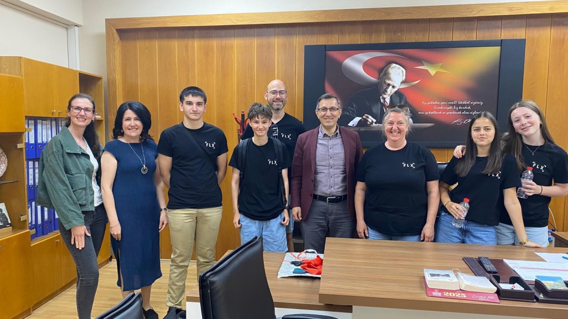 Erasmus+ Kapsamında Okulumuz Misafirlerini Ağırladı